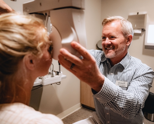 Fiasco Media Envision Eye Care Photoshoot Asheville July 2025 Glasses Optomotrist Doctor Office Lobby Corporate Branding-244